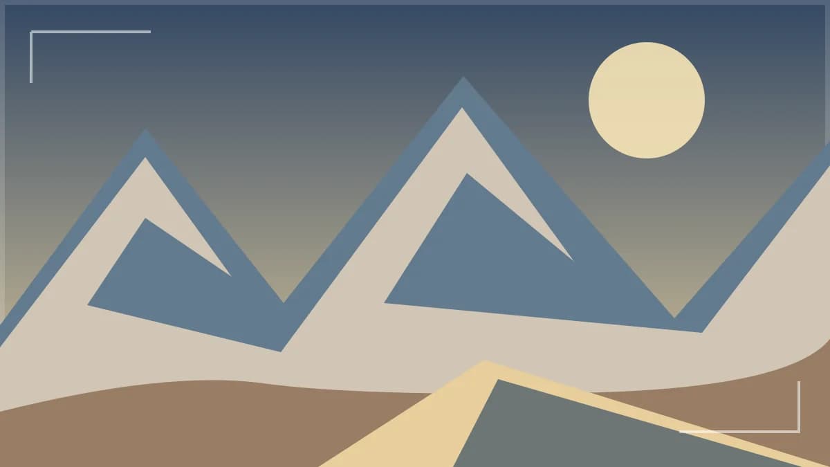 Illustration of winding roads and peaks in the High Atlas